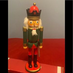 A wooden nutcracker
